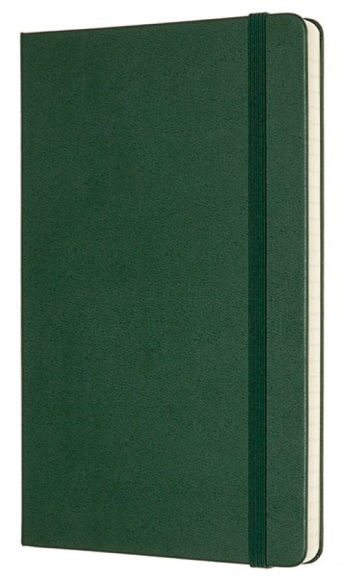 Notatnik Moleskine P kieszonkowy (9x14 cm) w Linie Zielony Mirt Twarda oprawa (Moleskine Ruled Notebook Pocket Hard Myrtle Green) - 8058647629025