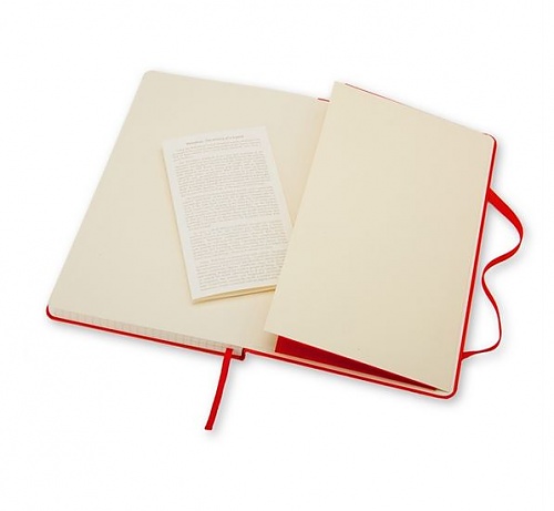Notatnik Moleskine P kieszonkowy (9x14 cm) w Kratkę Czerwony Twarda oprawa (Moleskine Squared Notebook Pocket Hard Scarlet Red) - 9788862930291