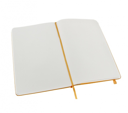 Notatnik Moleskine P kieszonkowy (9x14 cm) Czysty Pomarańczowo-Żółty Twarda oprawa (Moleskine Plain Notebook Pocket Hard Orange Yellow) - 9788866136354