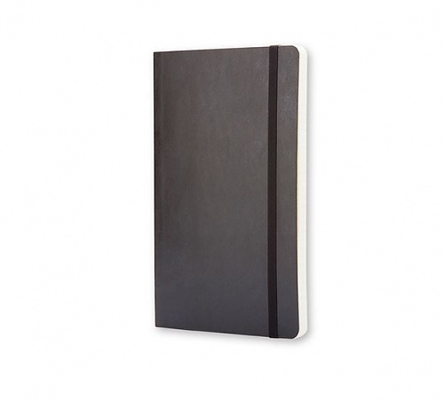 Notatnik Moleskine L duży (13x21cm) w Linie Czarny Miękka oprawa (Moleskine Ruled Notebook Large Soft Black) - 9788883707162
