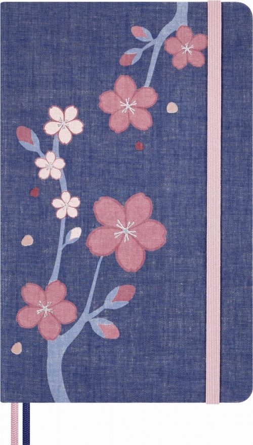 NOTES MOLESKINE SAKURA L (13X21 CM) LINIA + BOX - 8056999276195