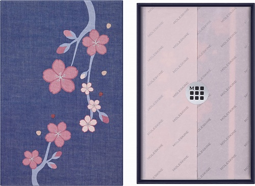 NOTES MOLESKINE SAKURA L (13X21 CM) LINIA + BOX - 8056999276195