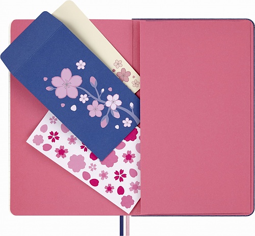 NOTES MOLESKINE SAKURA L (13X21 CM) LINIA + BOX - 8056999276195