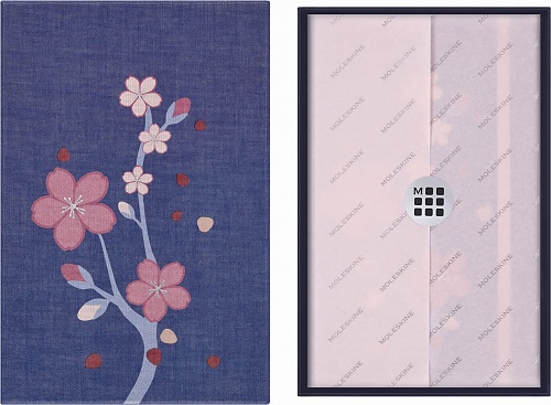 NOTES MOLESKINE SAKURA L (13X21 CM) GŁADKI + BOX - 8056999276218