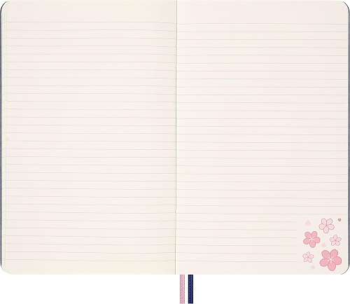 MOLESKINE SAKURA L (13X21 CM)GŁADKI + LINIA + 4x OŁÓWKI BLACKWING - 8056999276249