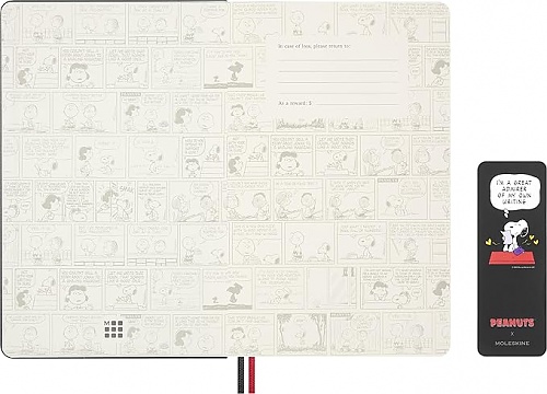 NOTES MOLESKINE SNOOPY ADMIRER L (13X21 CM) LINIA - 8056999277116