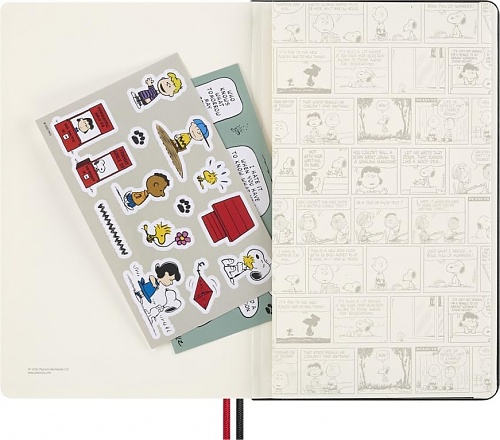 ZESTAW PEANUTS THEMED BOX NOTES SNOOPY + 4 OŁÓWKI - 8056999277161