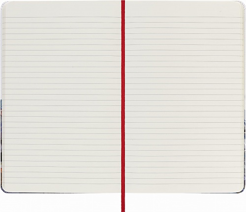 Notatnik Moleskine Jestem Londyn L duży (13x21 cm) w Linie Twarda Biała Płócienna okładka (Moleskine Limited Edition I Am London Large Ruled White Hard Cover) - 8058341710265