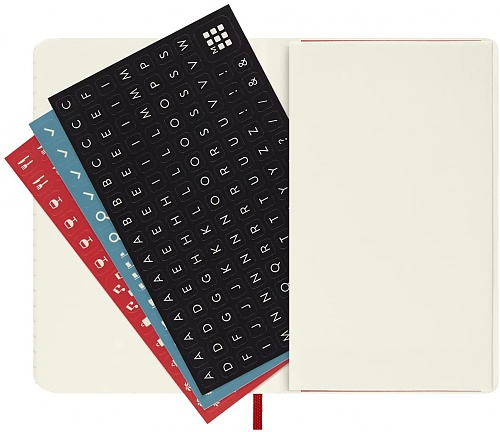Kalendarz Moleskine 2022-2023 18-miesięczny rozmiar P (kieszonkowy 9x14 cm) Tygodniowy Czerwony/ Szkarłatny Miękka oprawa (Moleskine Weekly Notebook Planner 2022/23 Pocket Scarled Red Soft Cover) - 8056598851229