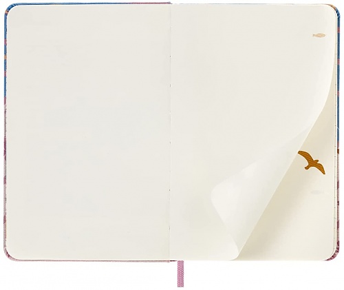 Kalendarz Moleskine 2022-2023 18-miesięczny Sakura Ptak Kieszonkowy P (9x14 cm) Tygodniowy Różowy / Wiśniowy Twarda oprawa (Moleskine Limited Edition Sakura Bird 18 Month 2022-2023 Weekly Planner Pocket Hard Cover) - 8056598851496