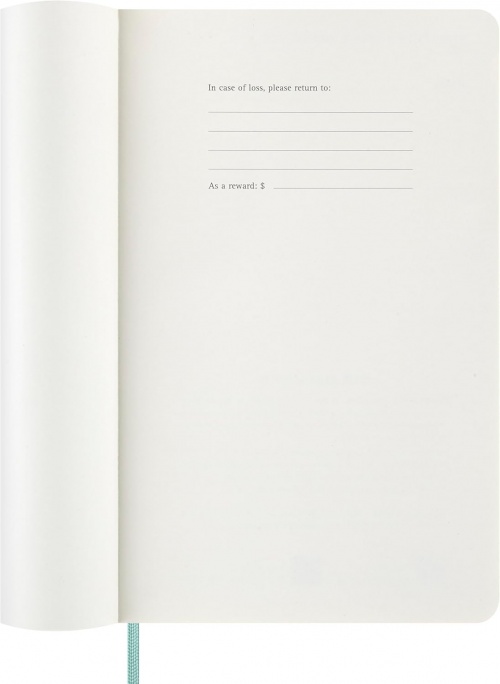 Kalendarz Moleskine 2026 12M rozmiar L (duży 13x21 cm) Tygodniowy sztuczna Skóra Węża Jasnozielona Miękka Wegańska Oprawa w Pudełku (Moleskine 2026 Precious and Ethical Weekly Diary/Planner Box 12M Sage Green Soft Cover) - 8056999276621