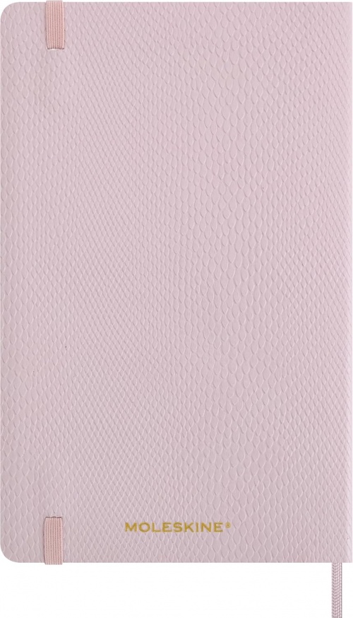 Kalendarz Moleskine 2027 12M rozmiar L (duży 13x21 cm) Tygodniowy sztuczna Skóra Węża Sakura Pink Miękka Wegańska Oprawa w Pudełku (Moleskine 2027 Precious and Ethical Weekly Diary/Planner Box 12M Sakura Pink Soft Cover) - 8056999274849
