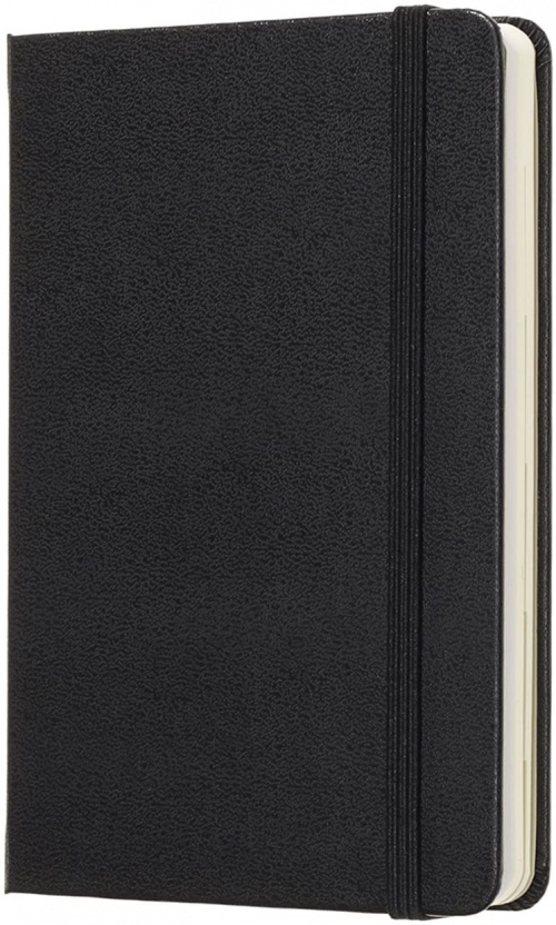 Moleskine Notatnik Przewodnik po mieście Paryż P kieszonkowy (9x14 cm) Czarny Twarda Oprawa (City Notebook Paris Pocket Black Hard Cover) - 8058341717370