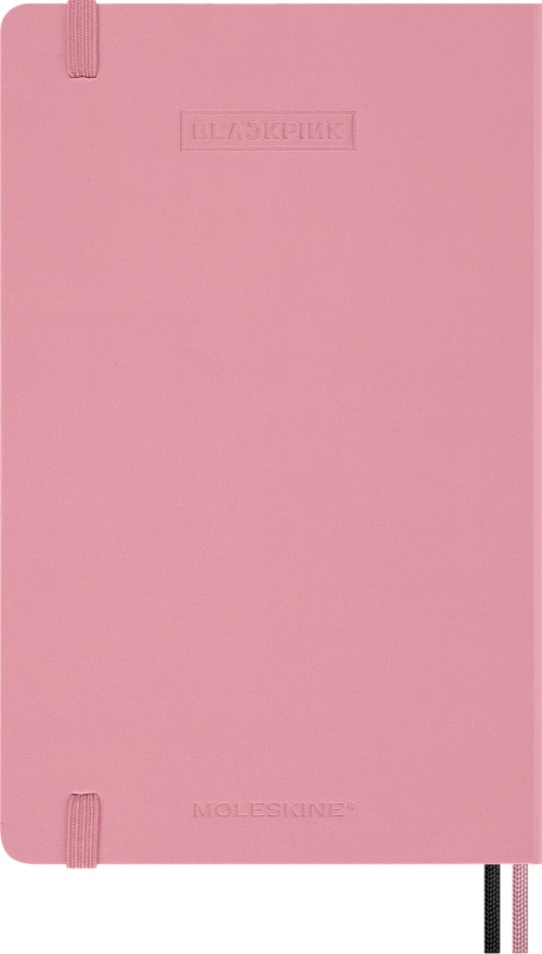 Kalendarz Moleskine 2026-2027 18-miesięczny BLACKPINK duży L (13x21 cm) Tygodniowy Twarda oprawa (Moleskine Limited Edition BLACKPINK 18 Month 2026-2027 Weekly Planner Large Hard Cover)