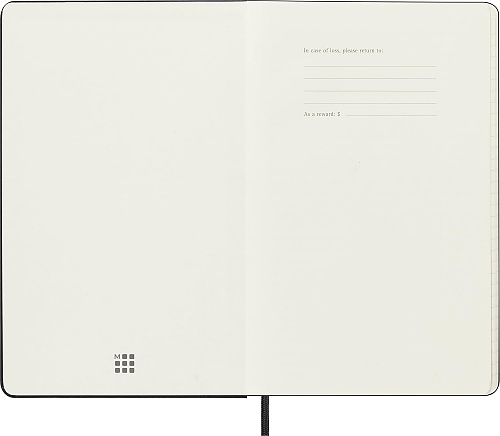Kalendarz Inteligentny 2026 12M Moleskine Smart do Pióra Smart Pen rozmiar L (duży 13x21 cm) Tygodniowy Czarny Twarda oprawa (Moleskine Smart Planner 2026 Weekly 12-Month Large Black Hard Cover) - 8056999275860