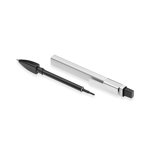 Ołówek automatyczny Moleskine 0.7 milimetra Jasny Metal (Moleskine Click Pencil Light Metal Medium Point 0.7 MM) - 9788866138068