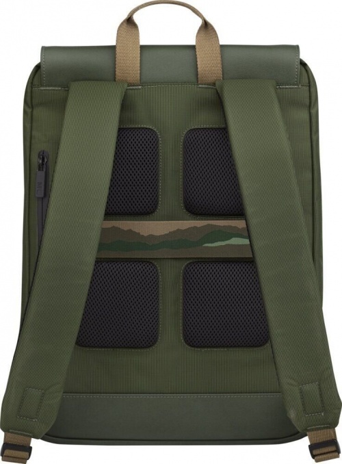 Plecak Moleskine Władca Pierścieni LOTR (31 x 42 x 10 cm) Zielony Mech (Moleskine Lord of the Ring Metro Slim Backpack Moss Green) - 8056711513515