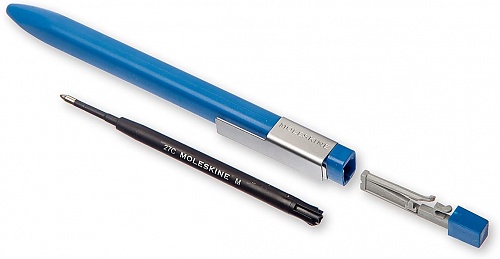 Długopis Moleskine Classic 1.0 milimetr Kulkowy Niebieski (Moleskine Classic Click Ballpen 1.0 mm Royal Blue) - 8052204401376