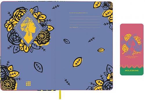Kalendarz Moleskine 2023 12M Frida Kahlo rozmiar L (duży 13x21 cm) Tygodniowy Różowy Twarda oprawa (Moleskine Limited Edition Frida Kahlo Weekly Notebook/Planner 2023 Pink Large Hard Cover) - 8056598853018