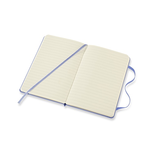 Notatnik Moleskine P kieszonkowy (9x14 cm) w Linie Niebieska Hortensja Twarda oprawa (Moleskine Ruled Notebook Pocket Hard Hydrangea Blue) - 8056420850796