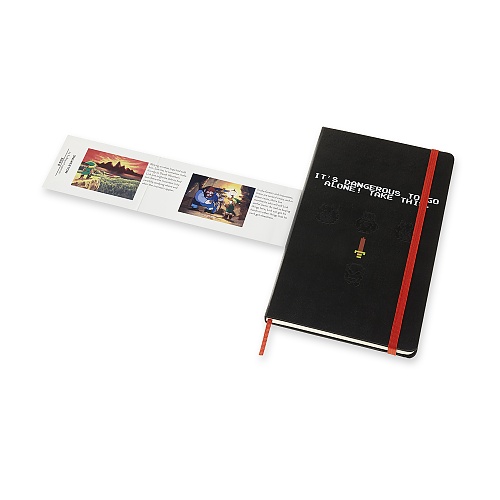 Notatnik Moleskine The Legend of Zelda (duży 13x21) w Linię Twarda oprawa (Moleskine Sword Limited Edition Notebook Ruled Large Hard Cover) - 8056420851816