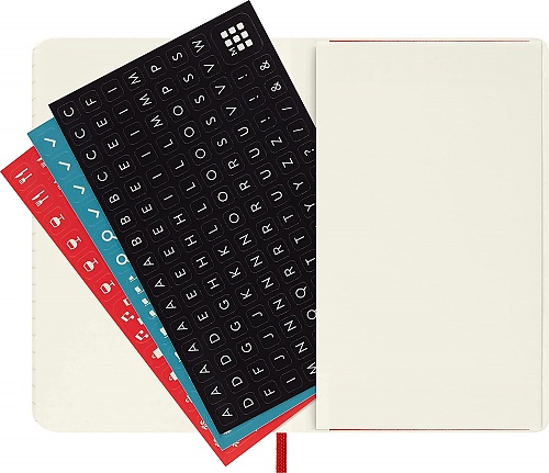 Kalendarz Moleskine 2023 12M rozmiar P (kieszonkowy 9x14 cm) Tygodniowy Czerwony/Szkarłatny Twarda oprawa (Moleskine Weekly Notebook Diary/Planner 2023 Pocket Scarlet Red Hard Cover) - 8056420859782