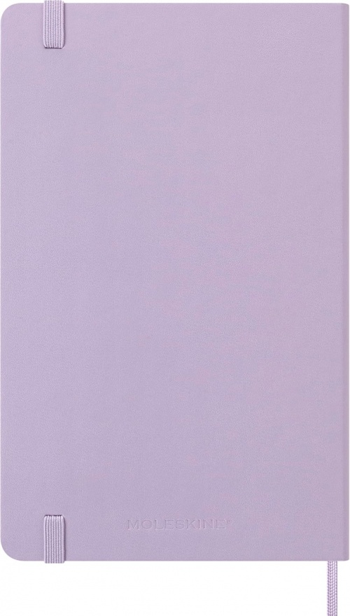 Kalendarz Moleskine 2026 12M rozmiar L (duży 13x21 cm) Dzienny Pastelowy Liliowy Twarda oprawa (Moleskine Daily Notebook Diary/Planner 2026 Large Pastel Lilac Hard Cover) - 8056999276416