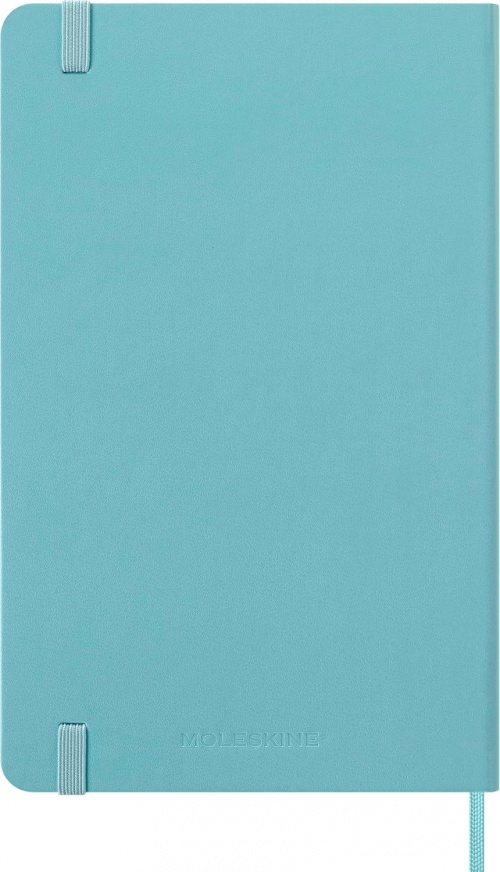 Kalendarz Moleskine 2026 12M rozmiar L (duży 13x21 cm) Tygodniowy Akwamaryna Twarda oprawa (Moleskine Weekly Notebook Diary/Planner 2026 Large Aquamarine Hard Cover) - 8056999276409