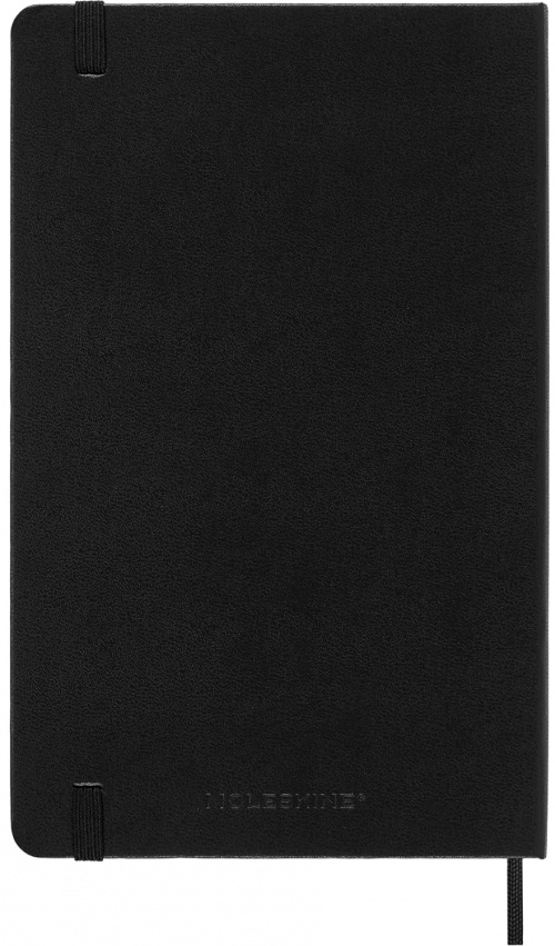 Kalendarz Moleskine 2026 12M rozmiar L (duży 13x21 cm) Wertykalny Tygodniowy Czarny Twarda oprawa (Moleskine Weekly Vertical Diary/Planner 2026 Large Black Hard Cover) - 8056999275358