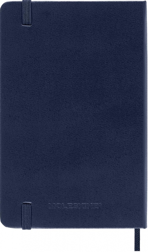 Kalendarz Moleskine 2026 12M rozmiar P (kieszonkowy 9x14 cm) Tygodniowy Niebieski/Szafirowy Twarda oprawa (Moleskine Weekly Notebook Diary/Planner 2026 Pocket Sapphire Blue Hard Cover) - 8056999274740