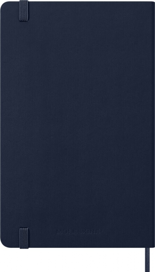 Kalendarz Moleskine 2027 12M rozmiar L (duży 13x21 cm) Tygodniowy Niebieski/ Szafirowy Twarda oprawa (Moleskine Weekly Notebook Diary/Planner 2027 Large Sapphire Blue Hard Cover) - 8056999279493