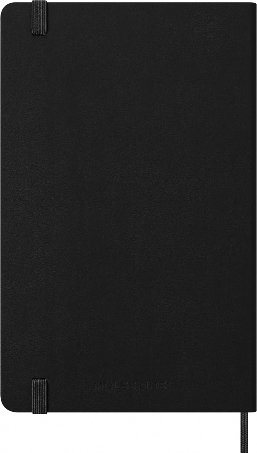 Kalendarz Moleskine 2027 12M rozmiar L (duży 13x21 cm) Tygodniowy Czarny Twarda oprawa (Moleskine Weekly Notebook Diary/Planner 2027 Large Black Hard Cover) - 8056999279509