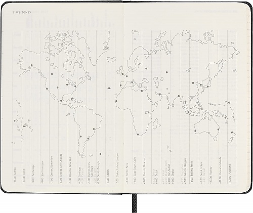 Kalendarz Moleskine 2023 12M rozmiar P (kieszonkowy 9x14 cm) Wertykalny Tygodniowy Czarny Twarda oprawa (Moleskine Weekly Vertical Diary/Planner 2023 Pocket Black Hard Cover) - 8056420859966