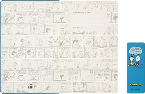 Kalendarz Moleskine 2025-2026 18-miesięczny Peanuts Charlie&Lucy duży L (13x21 cm) Tygodniowy Niebieski Twarda oprawa (Moleskine Limited Edition Le Peanuts Cahrlie&Lucy 18 Month 2025-2026 Weekly Planner Large Hard Cover) - 8056999277130