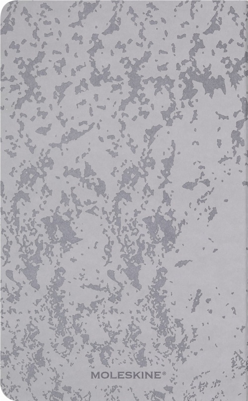 Moleskine NASA Zestaw 2 Zeszytów Cachier L dużych (13x21 cm) Czystych Czarny i Szary Miękka Okładka (Moleskine Limited Edition NASA Set of 2 Cahier Journal Plain Black and Gray Soft Cover) - 8056999277536