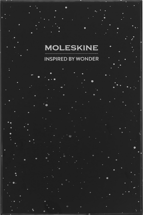 Notatnik Moleskine NASA L duży (13x21 cm) w Linię Szara z motywem Księżyca Twarda oprawa w Pudełku Prezentowym (Moleskine NASA Inspired Limited Edition Notebook Ruled Large Hard Cover BOX) - 8056999277529