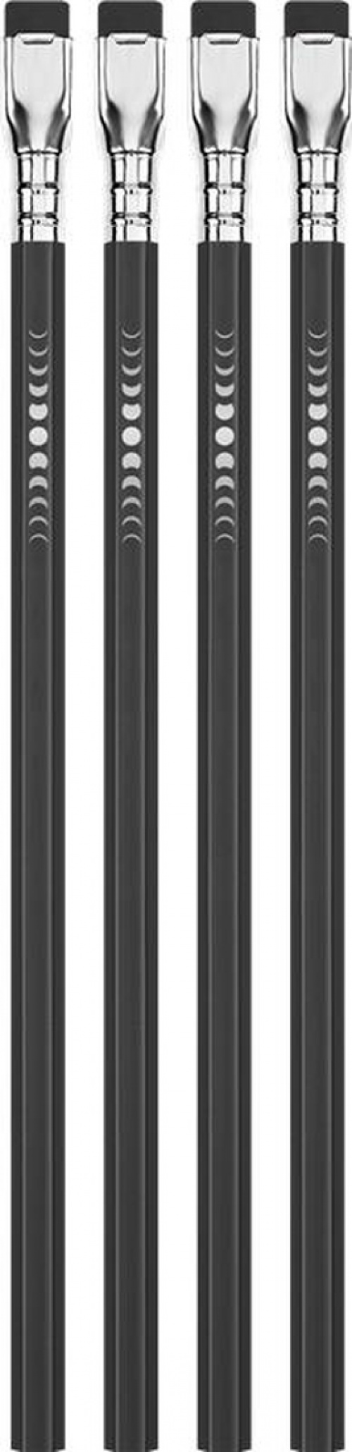 Zestaw Moleskine NASA do Rysowania 4 Ołówki Blackwing Notatnik L duży (13x21 cm) w Linię z Księżycem i 2 Przypinki w Pudełku (Moleskine NASA Drawing Gift Box Ruled notebook 4 Blackwing pencils 2 pins BOX) - 8056999276072