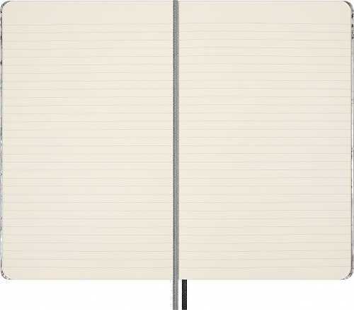 Zestaw Moleskine NASA do Rysowania 4 Ołówki Blackwing Notatnik L duży (13x21 cm) w Linię z Księżycem i 2 Przypinki w Pudełku (Moleskine NASA Drawing Gift Box Ruled notebook 4 Blackwing pencils 2 pins BOX) - 8056999276072