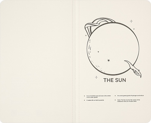 Moleskine NASA Zeszyt Volant L duży (13x21 cm) Czysty Niebieski Fluorescencyjny Miękka Okładka (Moleskine Limited Edition NASA Volant Journal Plain Blue Glow in Dark Cover) - 8056999277567