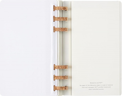 Kalendarz Moleskine 2025-2026 Akademicki (od lipca do czerwca) rozmiar L (13x21 cm) na Spirali Tygodniowy i Miesięczny Czarny Miękka oprawa (Moleskine Academic Spiral Weekly and Monthly Planner 2025-2026 Extra Large Black) - 8056999276492