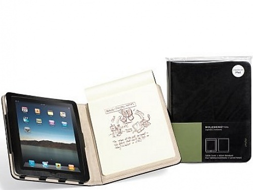 Etui na tablet iPad3 / iPad4 czarne + zeszyt Moleskine Volant (Moleskine Tablet Cover + Volant Notebook) - 9788867321025