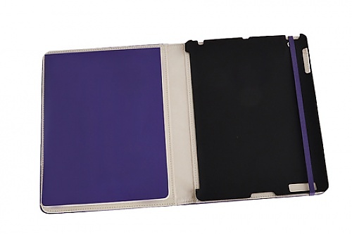 Etui na tablet iPad3 / iPad4 fioletowe + zeszyt Moleskine Volant (Moleskine Tablet Cover + Volant Notebook) - 9788867321063