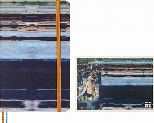 Notatnik Moleskine Impresjoniści Muzem D\'Orsay L duży (13x21 cm) w Linię Twarda oprawa (Moleskine Impressions of Impressionism Musee D\'Orsay Limited Edition Notebook Ruled Large Hard Cover) - 8056999275747