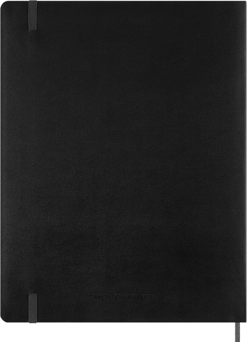 Kalendarz Moleskine 2026 12M rozmiar XXL (bardzo duży 23,5x28,14cm) Wertykalny Tygodniowy Czarny Miękka oprawa (Moleskine Weekly Vertical Diary/Planner 2026 XXL Black Soft Cover) - 8056999276515