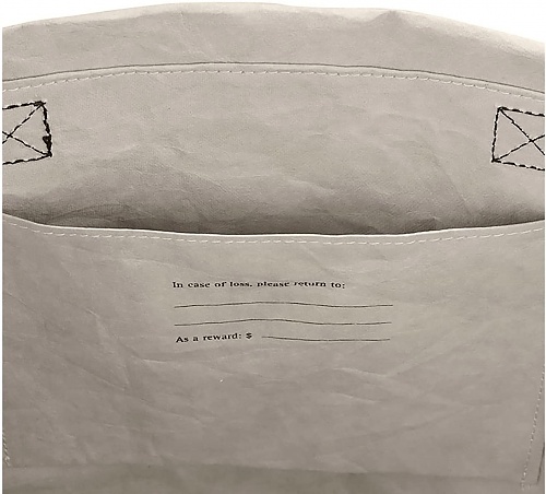 Torba na zakupy Moleskine Papierowa Biała (37 x 39 x 2 cm) (Moleskine Go Shopper Blanc) - 8053853604125