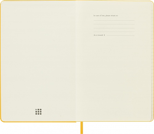 Kalendarz Moleskine 2023 12M rozmiar L (duży 13x21 cm) Tygodniowy Pomarańczowo-żółty Twarda oprawa (Moleskine Weekly Notebook Diary/Planner 2023 Large Orange Yellow Hard Cover) - 8056598852868