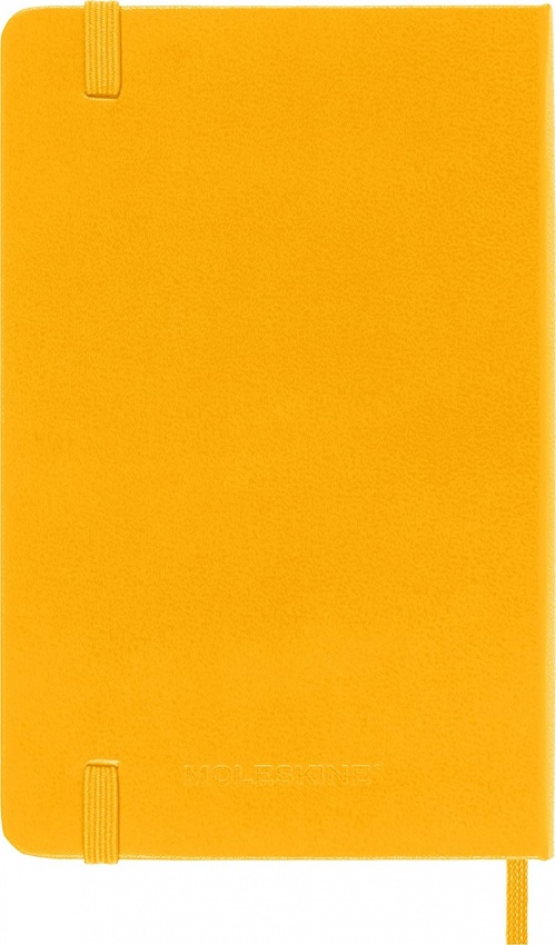 Kalendarz Moleskine 2023 12M rozmiar P (kieszonkowy 9x14 cm) Tygodniowy Pomarańczowo-żółty Twarda oprawa (Moleskine Weekly Notebook Diary/Planner 2023 Pocket Orange Yellow Hard Cover) - 8056598852851