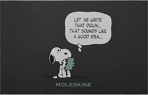 Moleskine Fistaszki Zestaw Kolekcjonerski z Saszetką Notesem Zeszytem i Ołówkami (Moleskine Peanuts Collector\'s Box Notebook Cahier Sticky Notes Pouch & Pencils) - 8056999277185