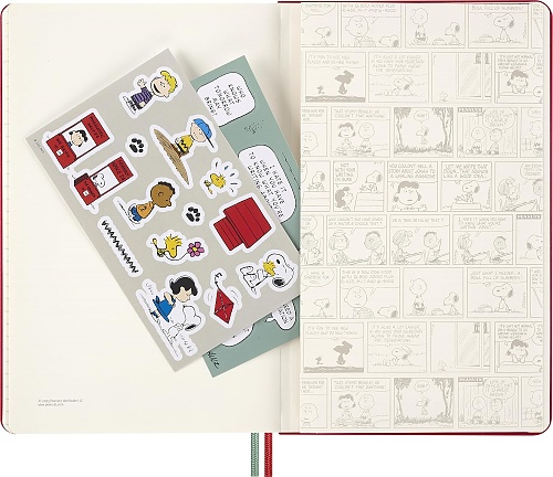 Moleskine Fistaszki Zestaw Kolekcjonerski z Saszetką Notesem Zeszytem i Ołówkami (Moleskine Peanuts Collector\'s Box Notebook Cahier Sticky Notes Pouch & Pencils) - 8056999277185