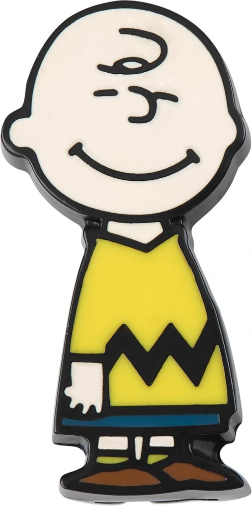 Moleskine 2 Przypinki Fistaszki Snoopy i Charlie (Moleskine Set of 2 Peanuts Pins Snoopy and Charlie) – 8056999277192